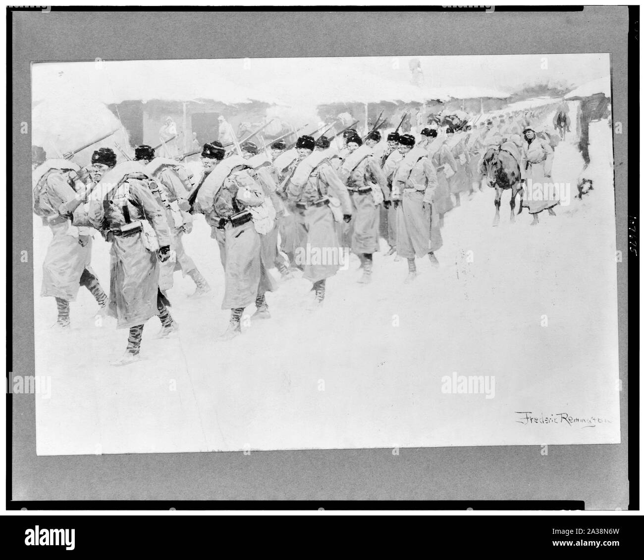 Russian infantry Black and White Stock Photos & Images - Alamy