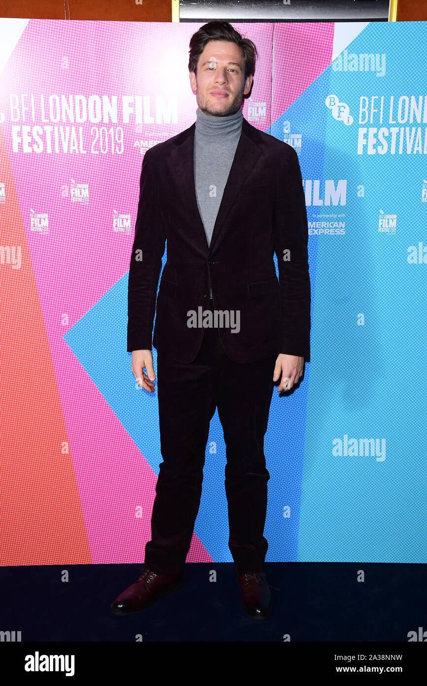 James norton attending premiere mr jones hires stock photography and