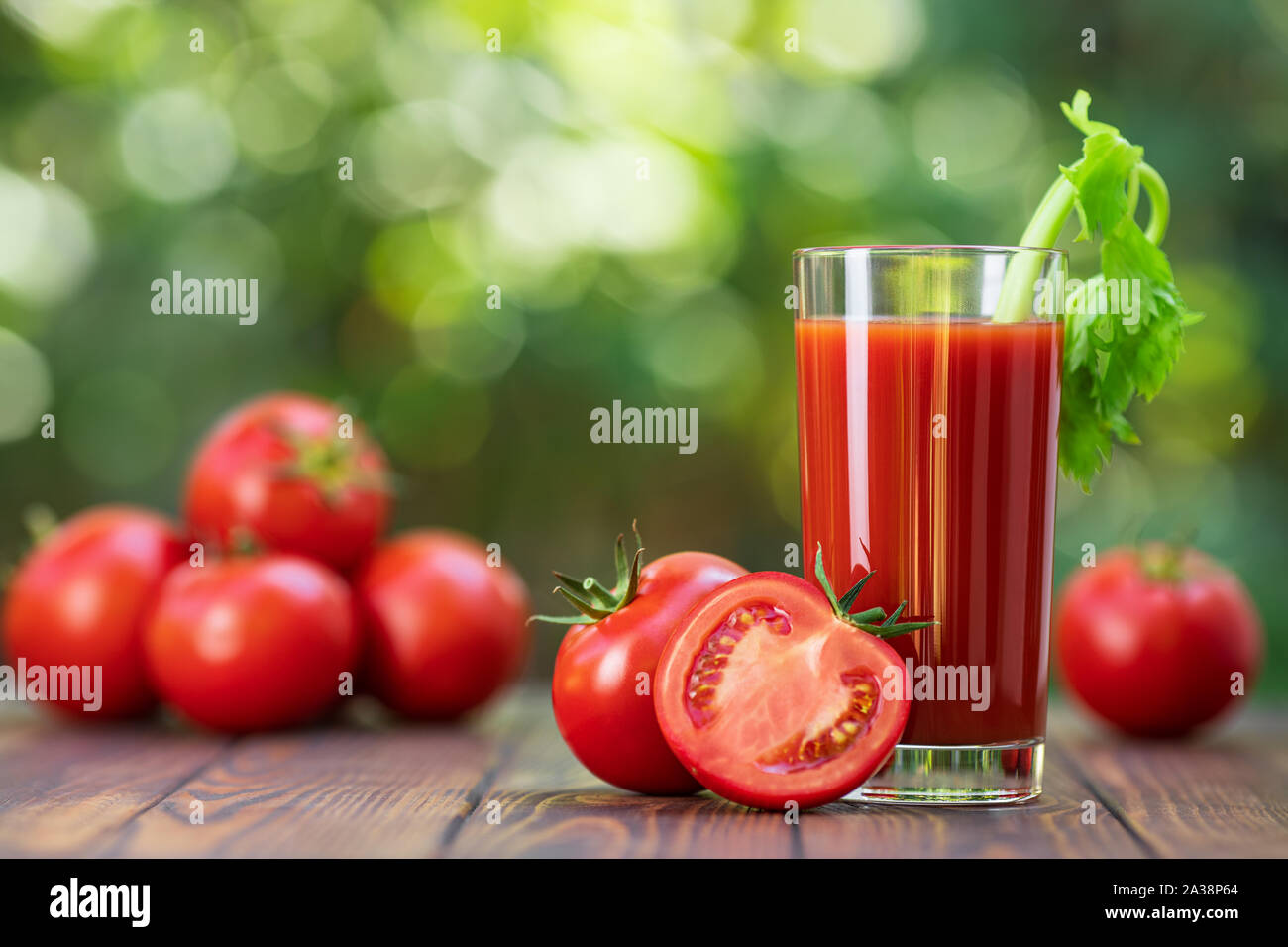 tomato juice in glass Stock Photo Alamy