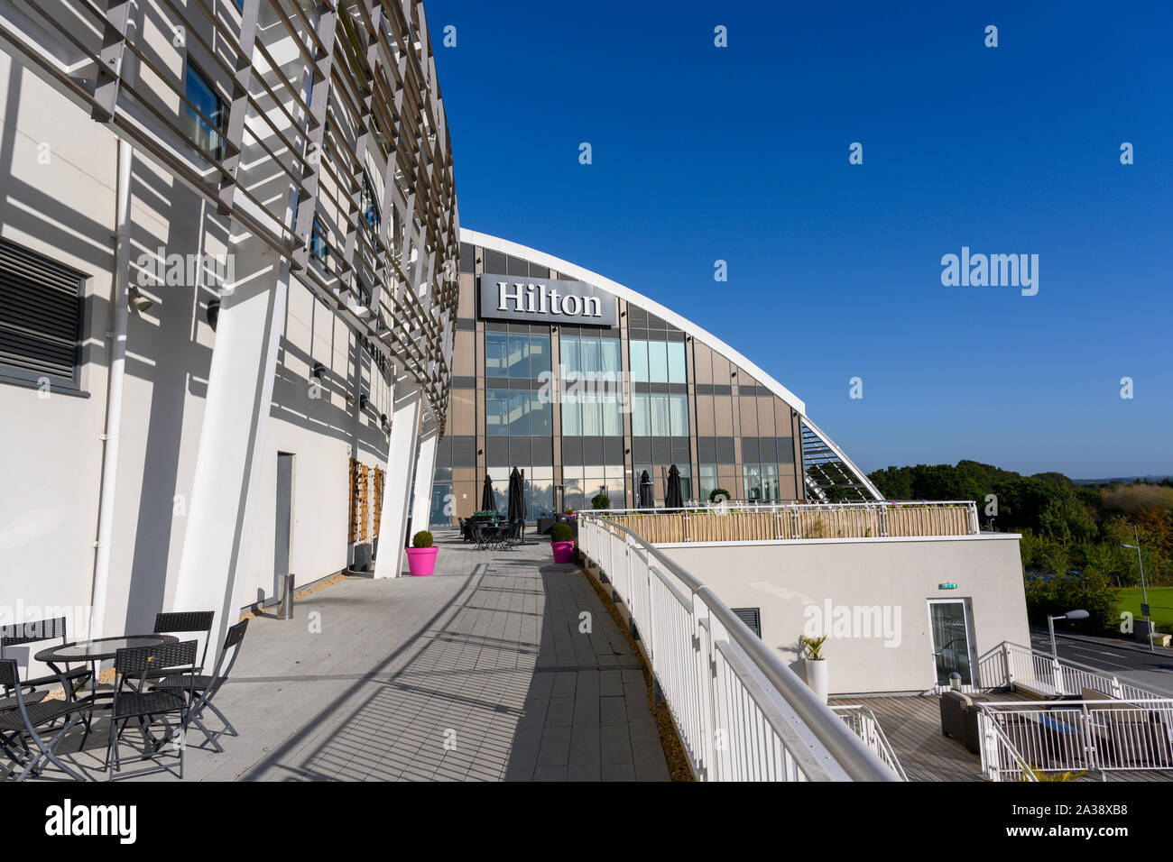 The Hilton Hotel at the Ageas Bowl Stadium ( formerly The Hampshire