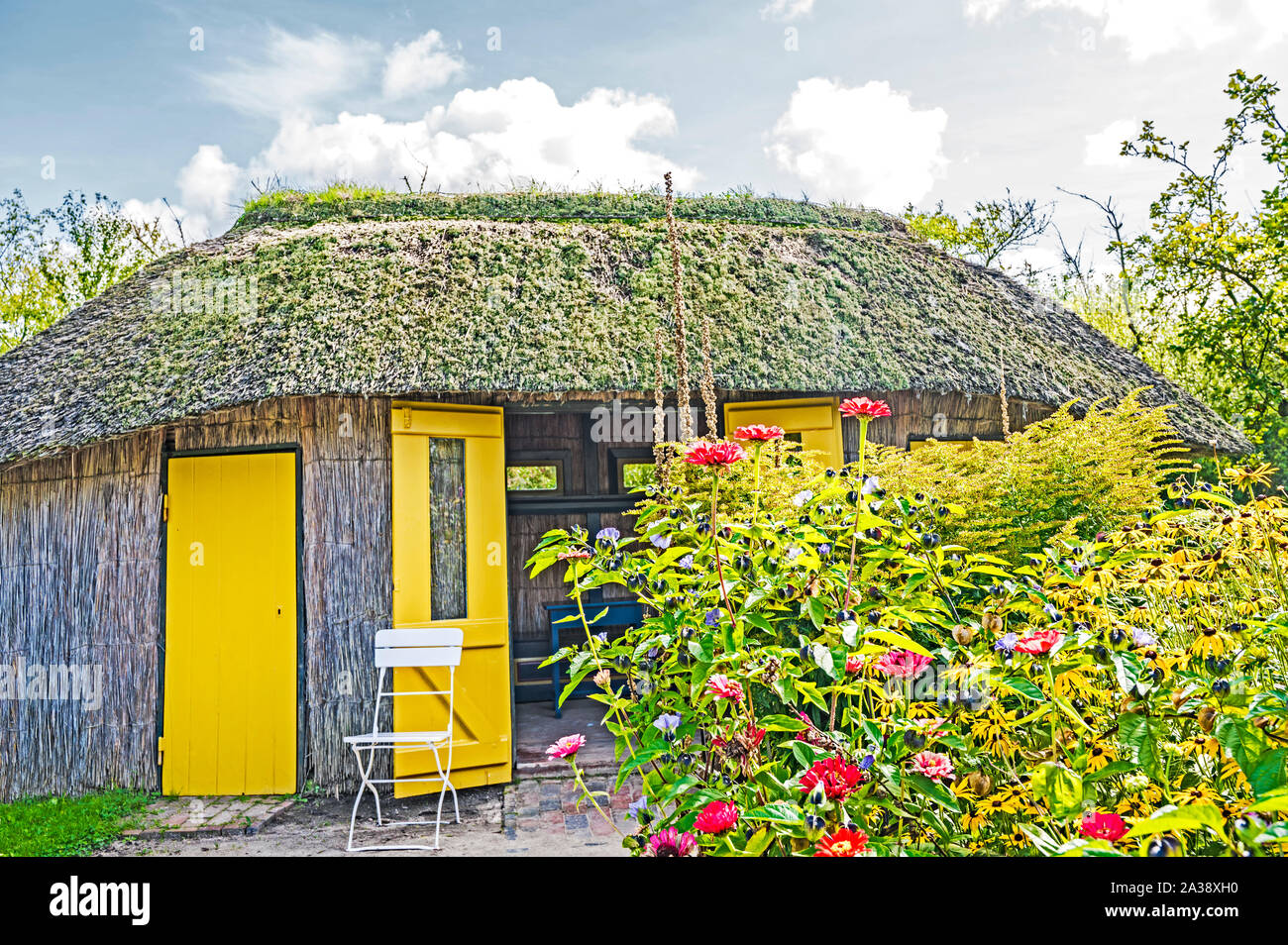 House And Garden Of The Painter Emil Nolde In Northern Germany