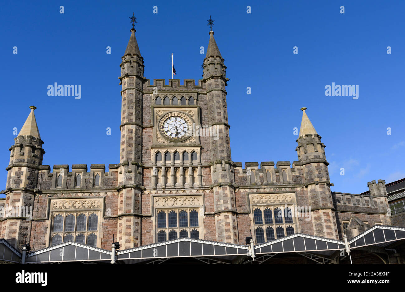 Entrance to Bristol Temple Meads Railway Station, Bristol, England, UK Stock Photo Alamy