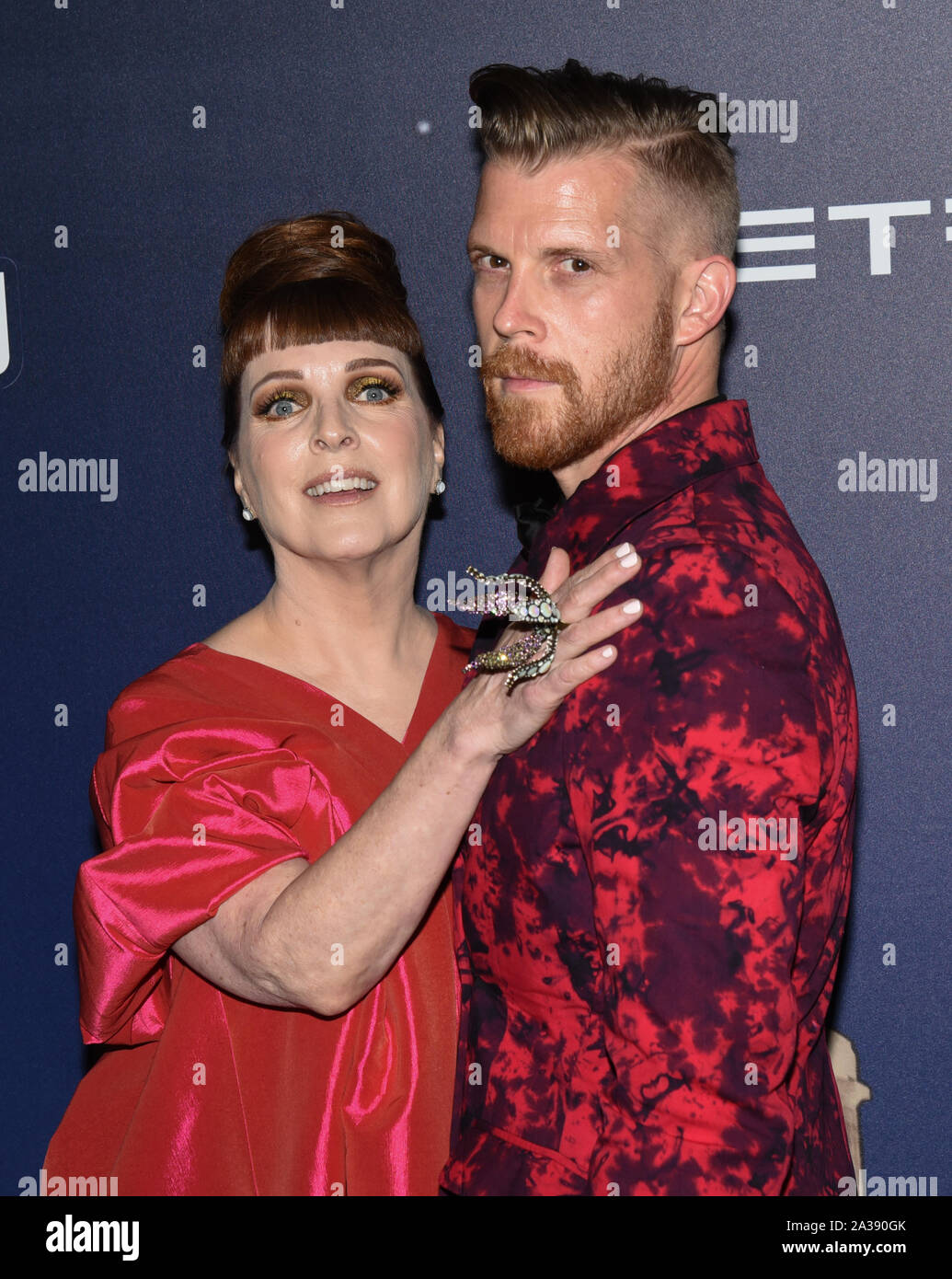 October 5, 2019, Los Angeles, California, USA: Cynthia Ann Summers attends the 7th Annual Metropolitan Fashion Week Closing Gala and Fashion Awards at Los Angeles City Hall. (Credit Image: © Billy Bennight/ZUMA Wire) Stock Photo