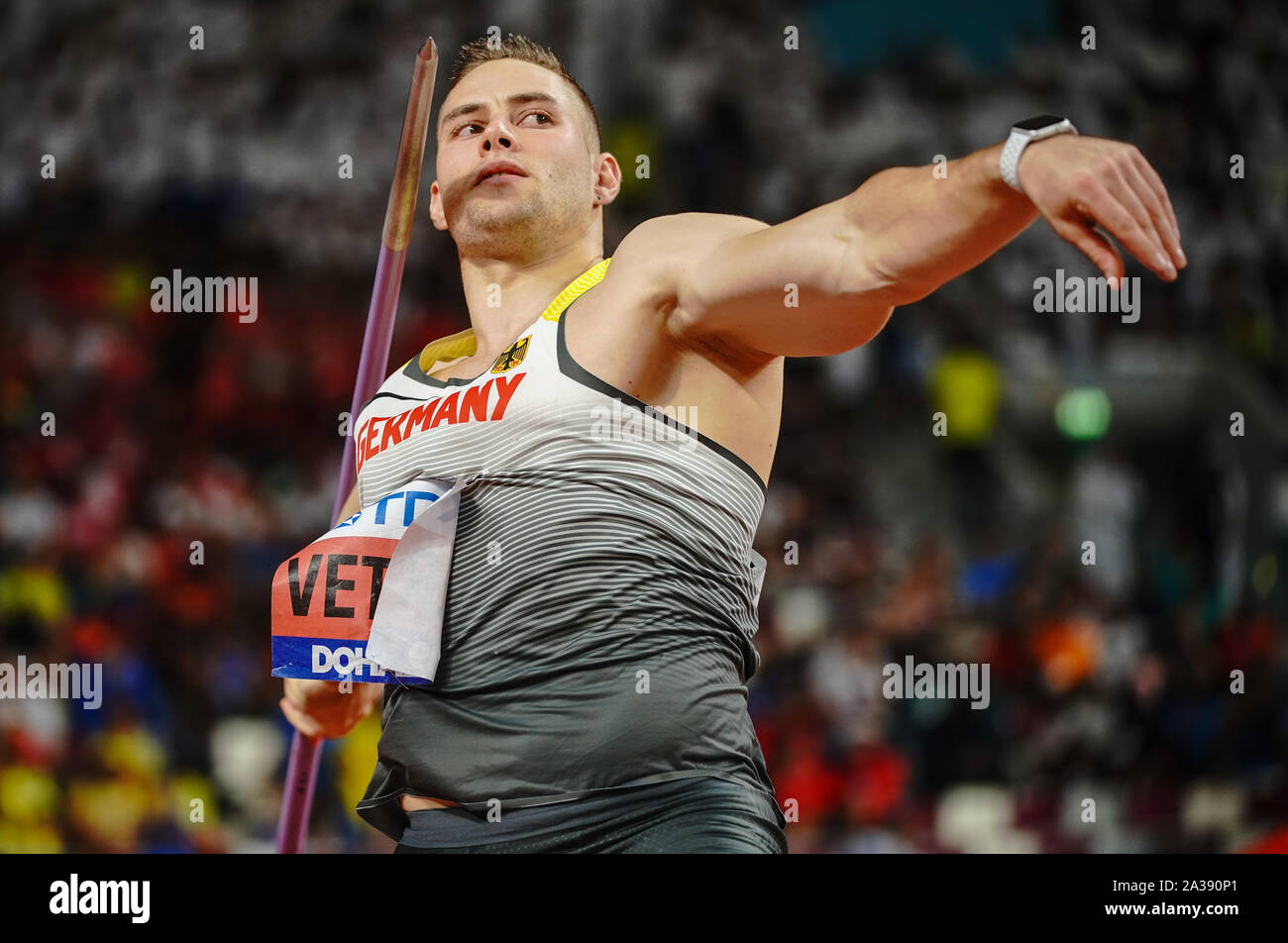 Doha, Qatar. 06th Oct, 2019. Athletics, World Championships, World