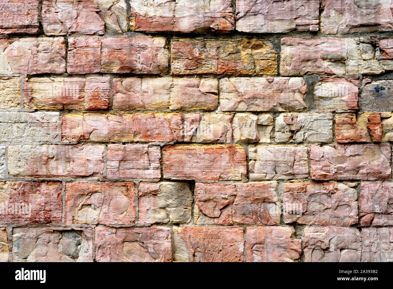 Old red brick wall as background or texture Stock Photo - Alamy