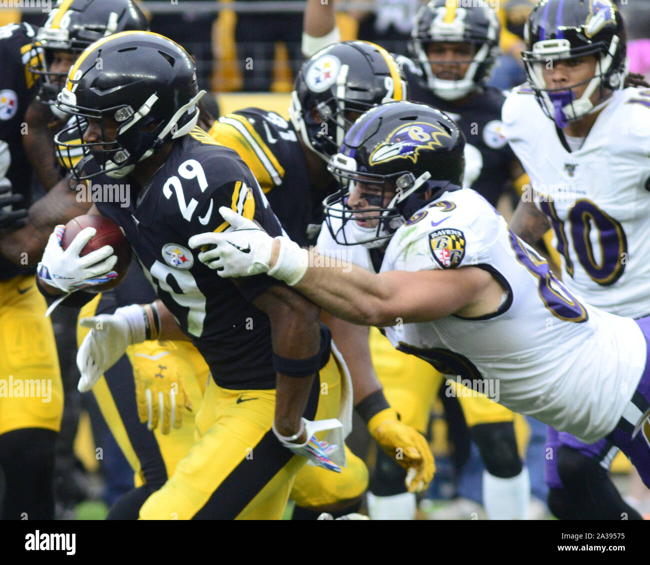 Ravens tight end todd heap hi-res stock photography and images - Alamy