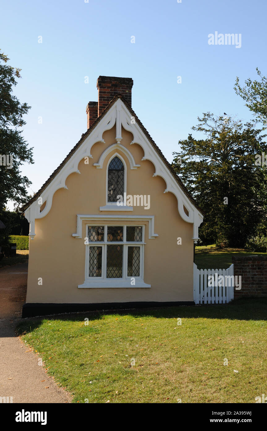 Almshouses, Thaxted. Essex Stock Photo Alamy