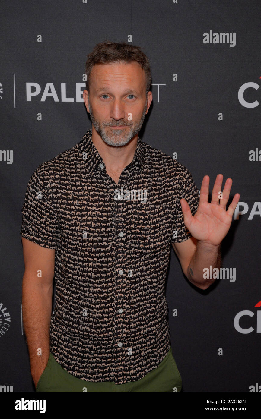 NEW YORK, NY - OCTOBER 05: Breckin Meyer attends 'Robot Chicken' - PaleyFest New York 2019 at The Paley Center for Media on October 05, 2019 in New Yo Stock Photo