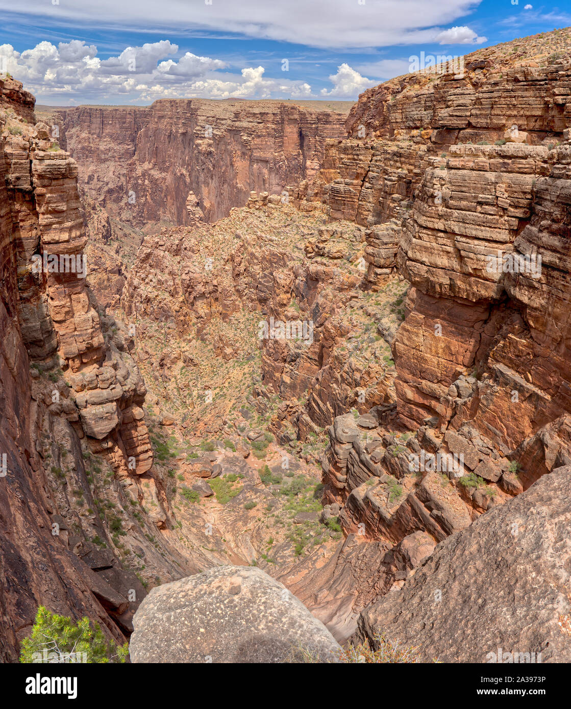 Little Colorado River Gorge near Grand Canyon,  Arizona, United States Stock Photo