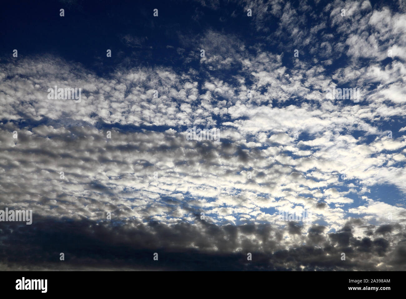 cloud, formation, white clouds, dramatic, sky, meteorology Stock Photo