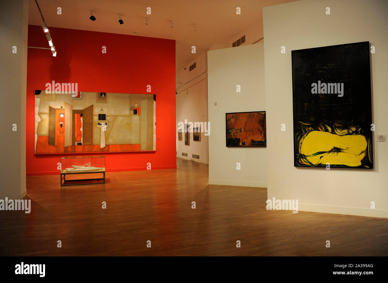 Museum of Contemporary Art. Krakow, Poland. Inside view Stock Photo Alamy