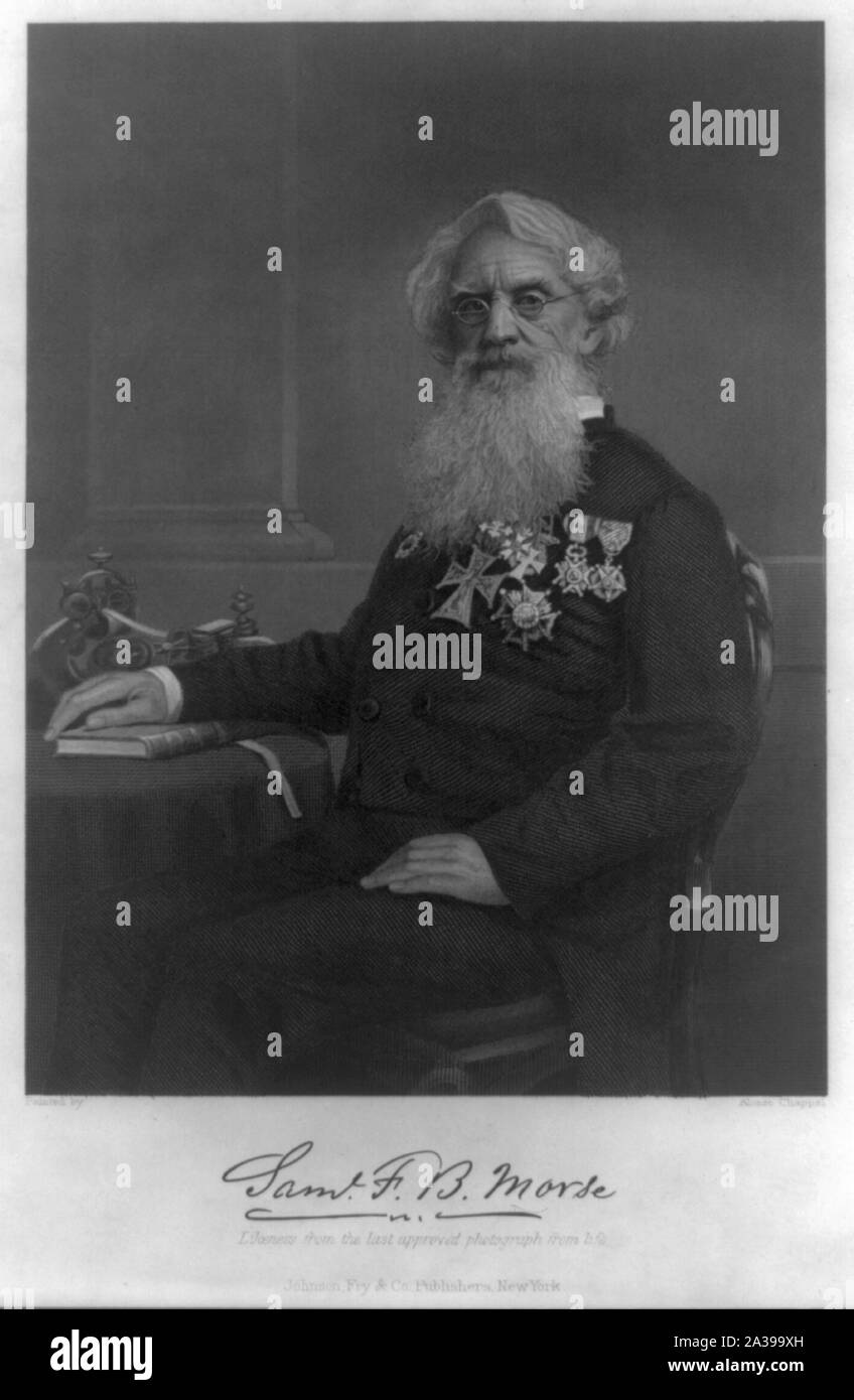 Samuel F.B. Morse Stock Photo - Alamy
