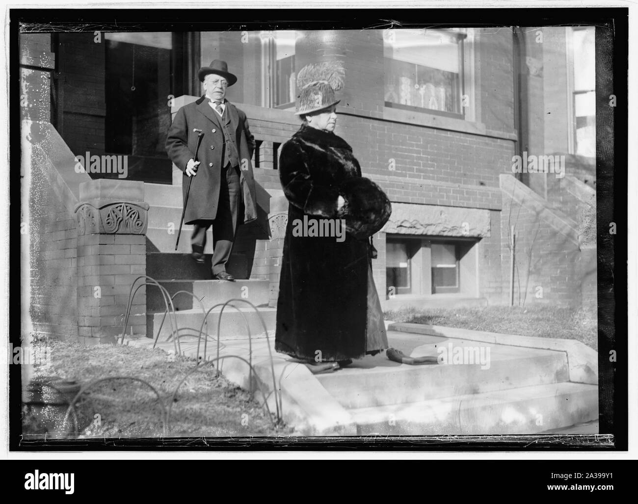 Samuel Gompers Wife Stock Photo Alamy