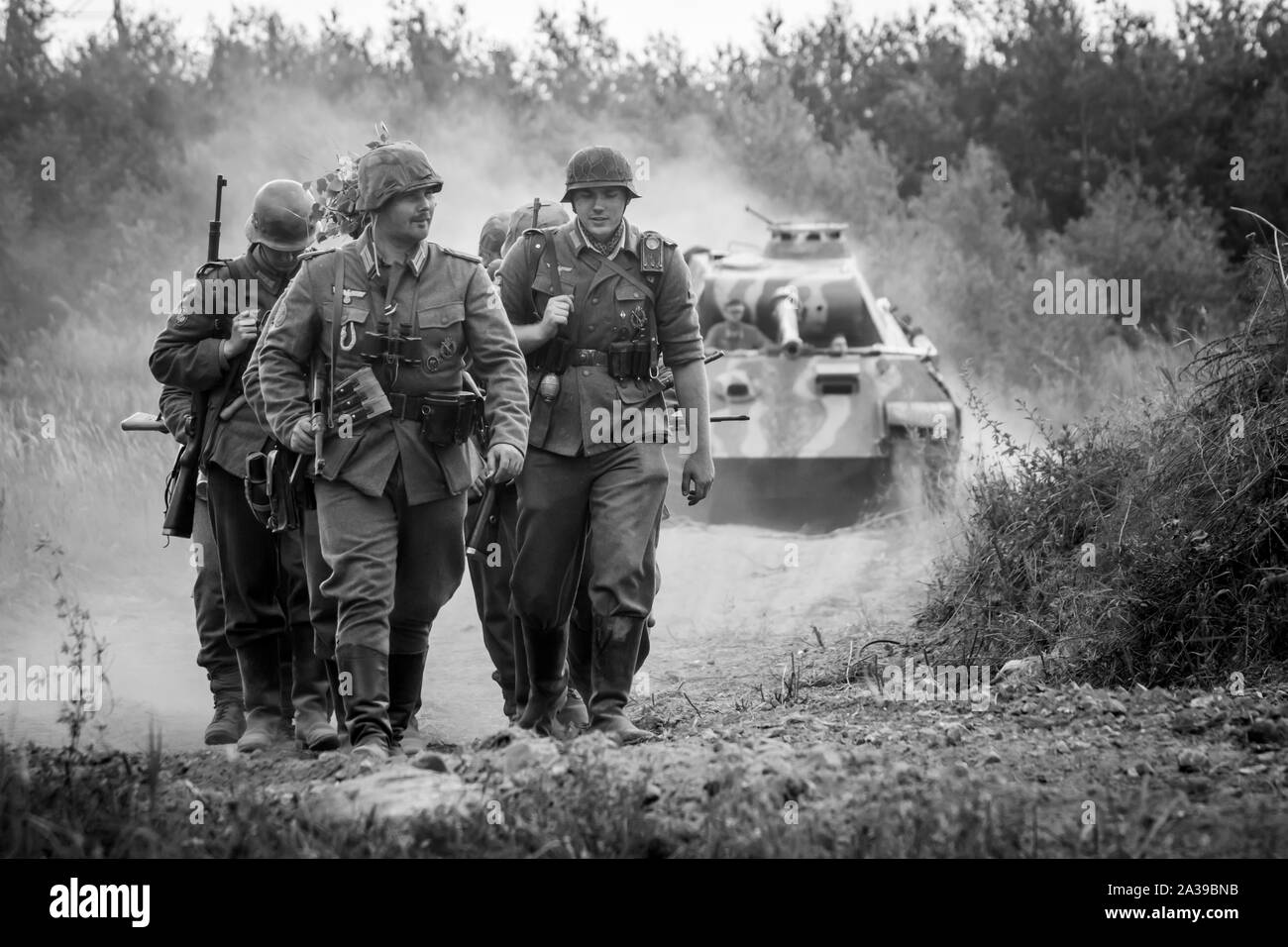 -- ** Military  Rally **. WW II  German   Photo