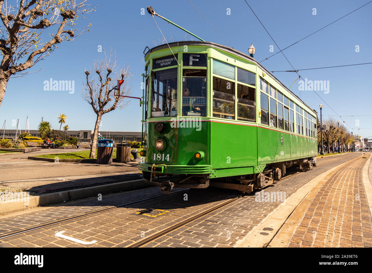 San francisco trams Stock Photo