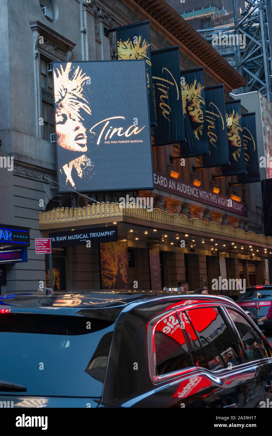 Broadway theater marquee lunt fontanne theatre hires stock photography and images Alamy