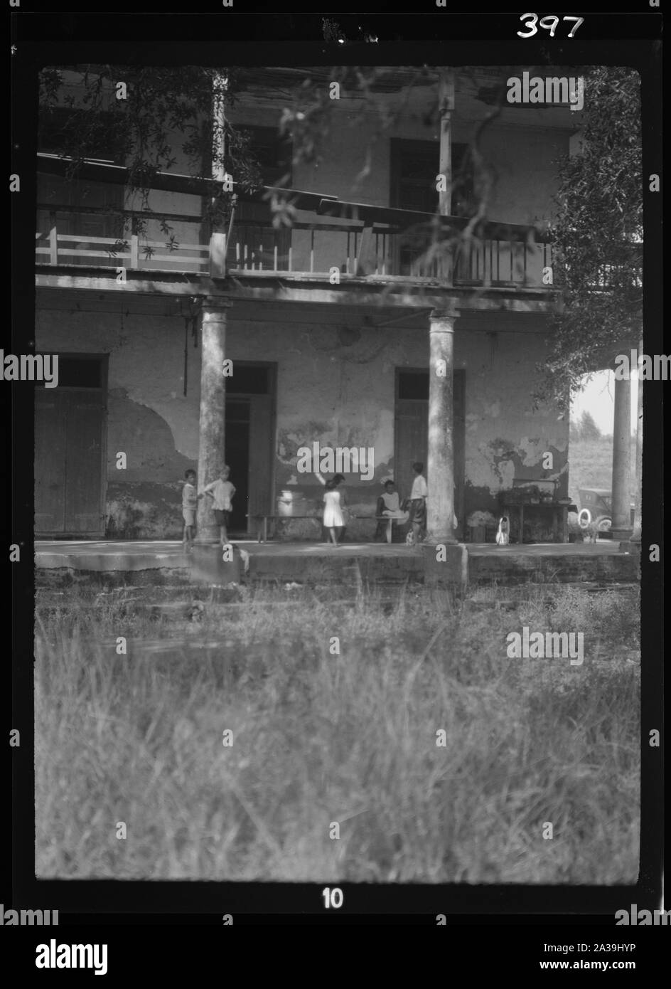 Sarpy plantation below the city of New Orleans Stock Photo Alamy