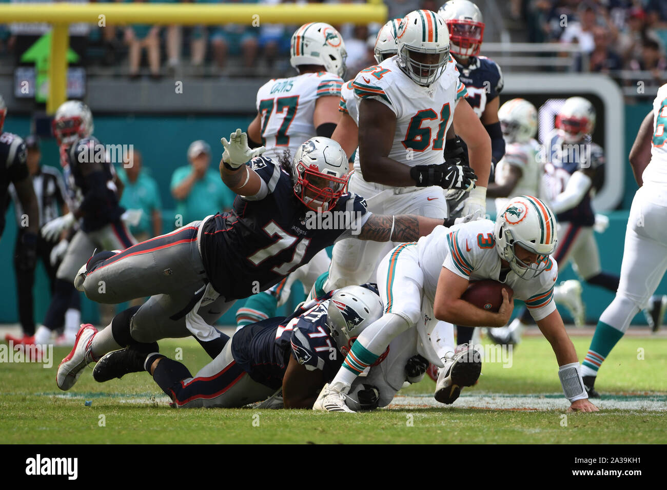 New england patriots vs miami dolphins hi-res stock photography and images  - Alamy