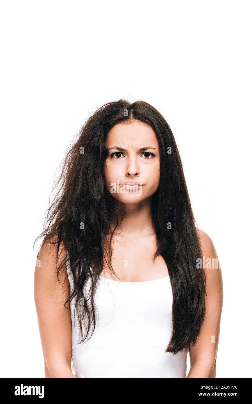 Brunette confused hi-res stock photography and images - Page 15 - Alamy