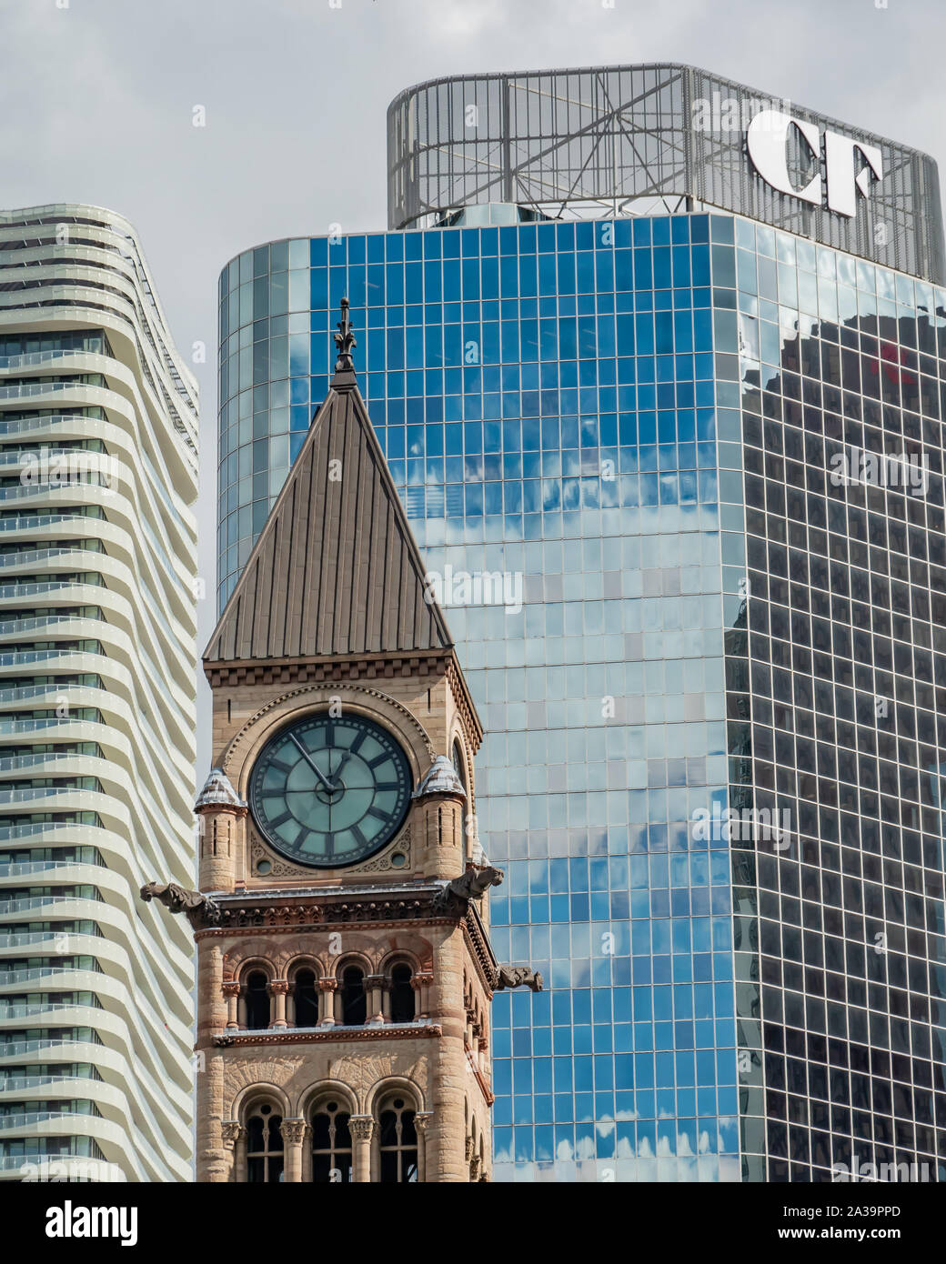 Old city hall clock tower toronto hires stock photography and images