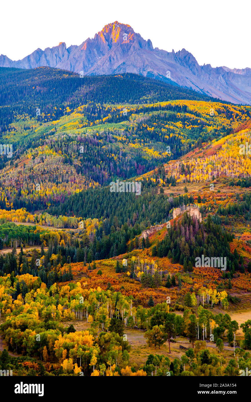 Sneffels Range Autumn Stock Photo