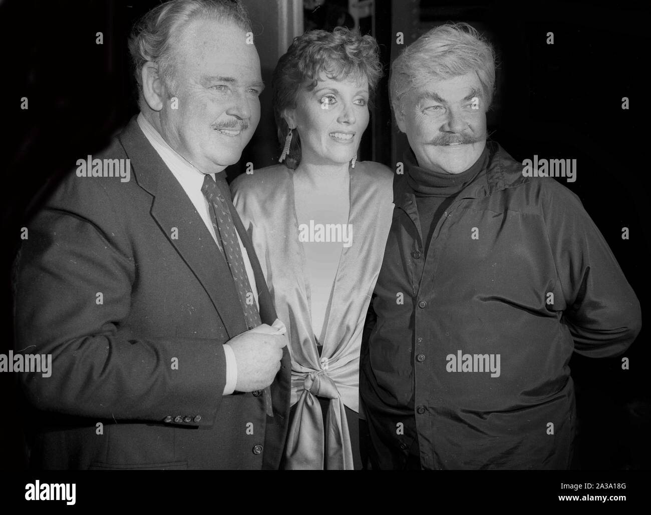 Carroll O'Connor, Maureen McGovern and Rip Taylor 1978 Photo By Adam Scull/PHOTOlink/MediaPunch Stock Photo