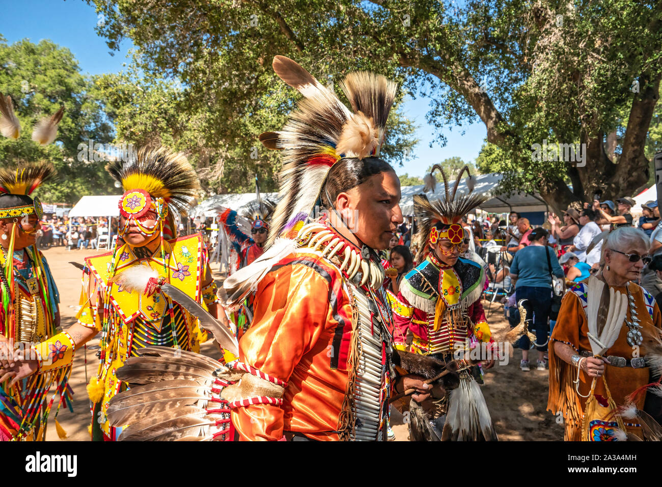 Powwow. Native Americans from hundreds of tribes all over the western
