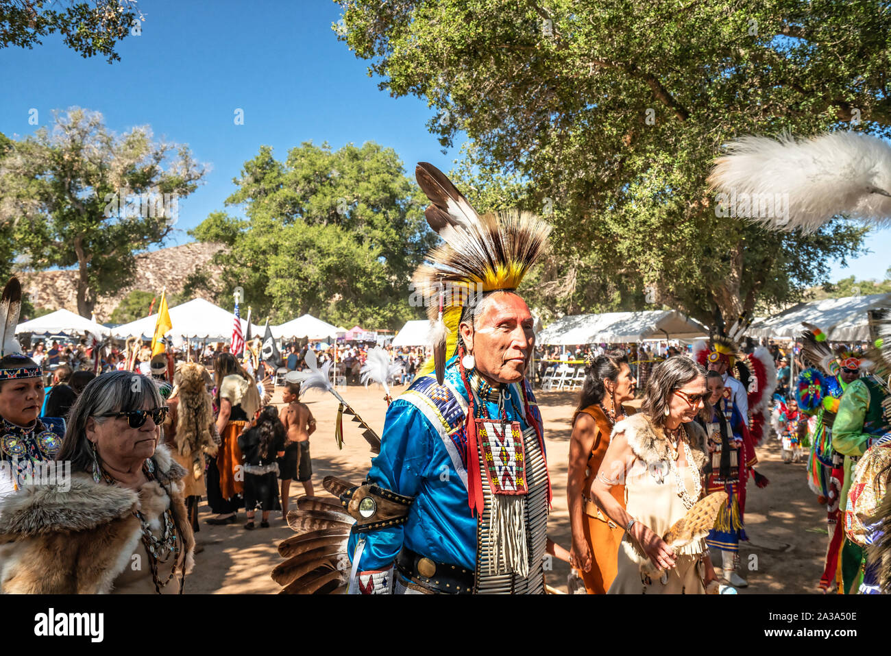 Powwow. Native Americans from hundreds of tribes all over the western