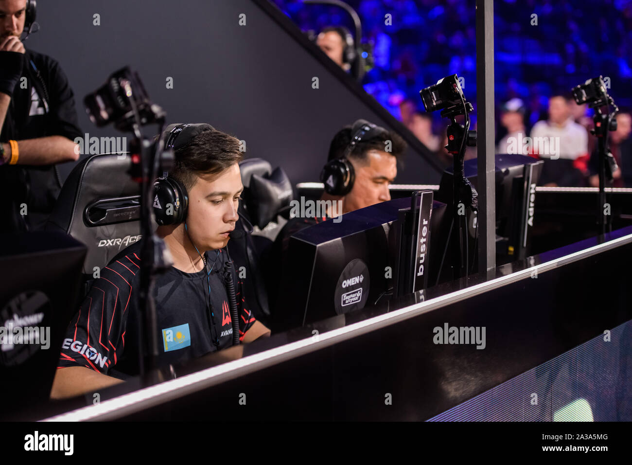 Gamer streaming first person shooter hi-res stock photography and ...