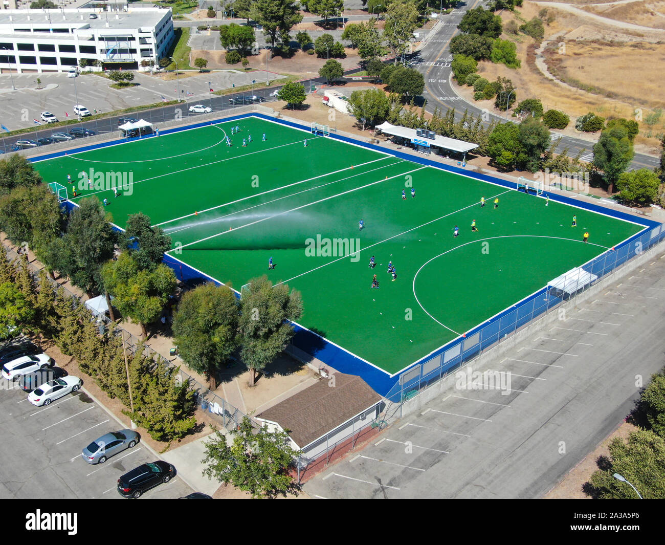 Aerial field hockey hires stock photography and images Alamy