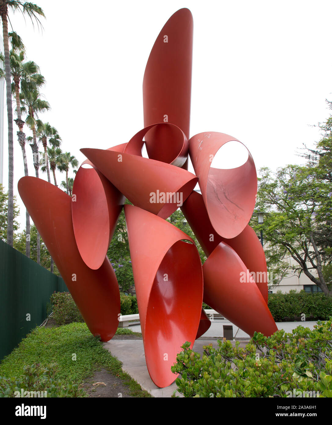 Sculpture at Los Angeles County Museum of Art (LACMA), an art museum in Los Angeles, California Stock Photo