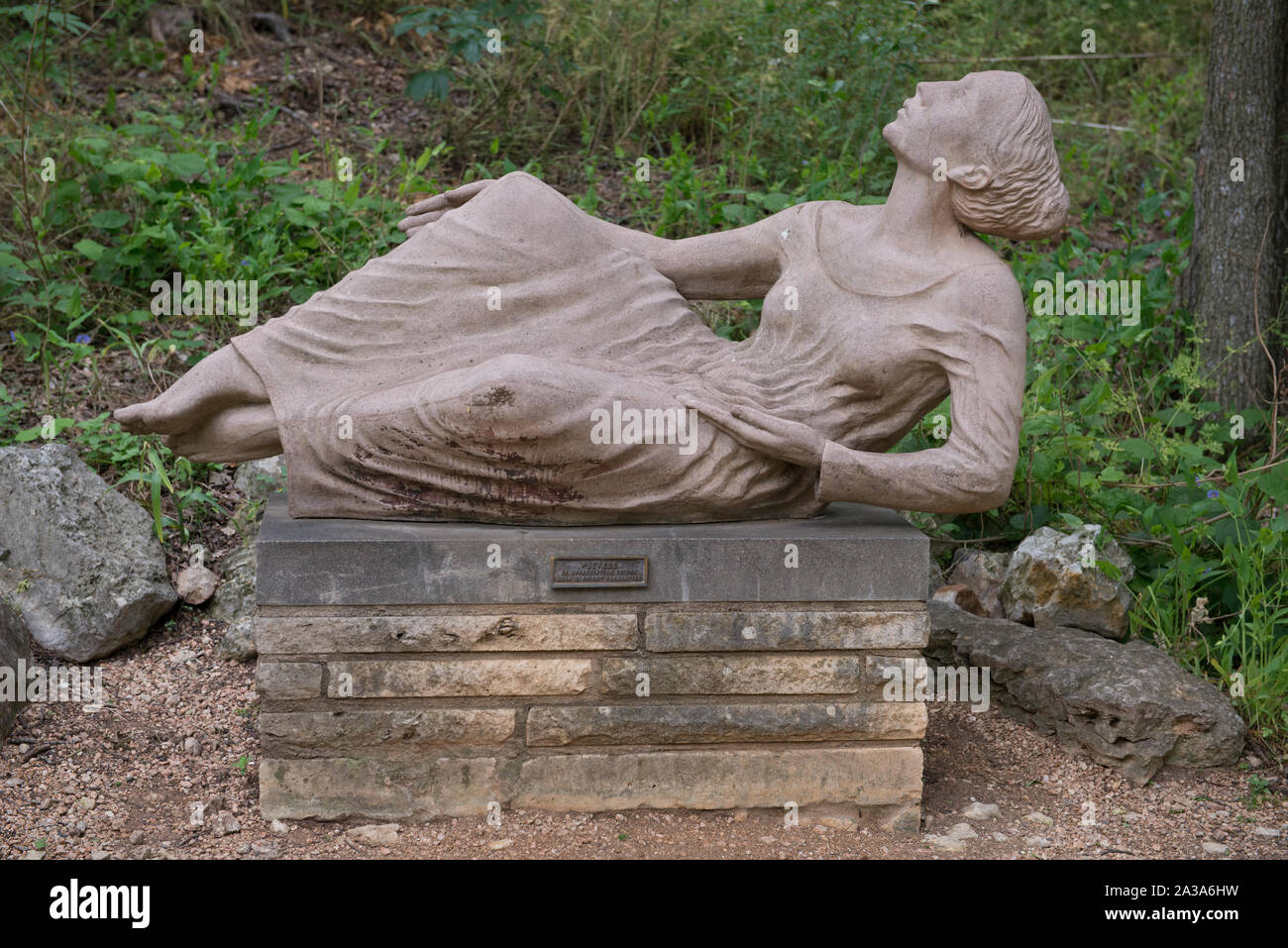 Sculpture at the Umlauf Sculpture Garden & Museum in Austin, Texas