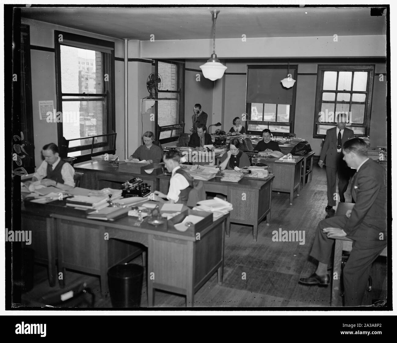 Sec. Stenographic Pool Stock Photo - Alamy