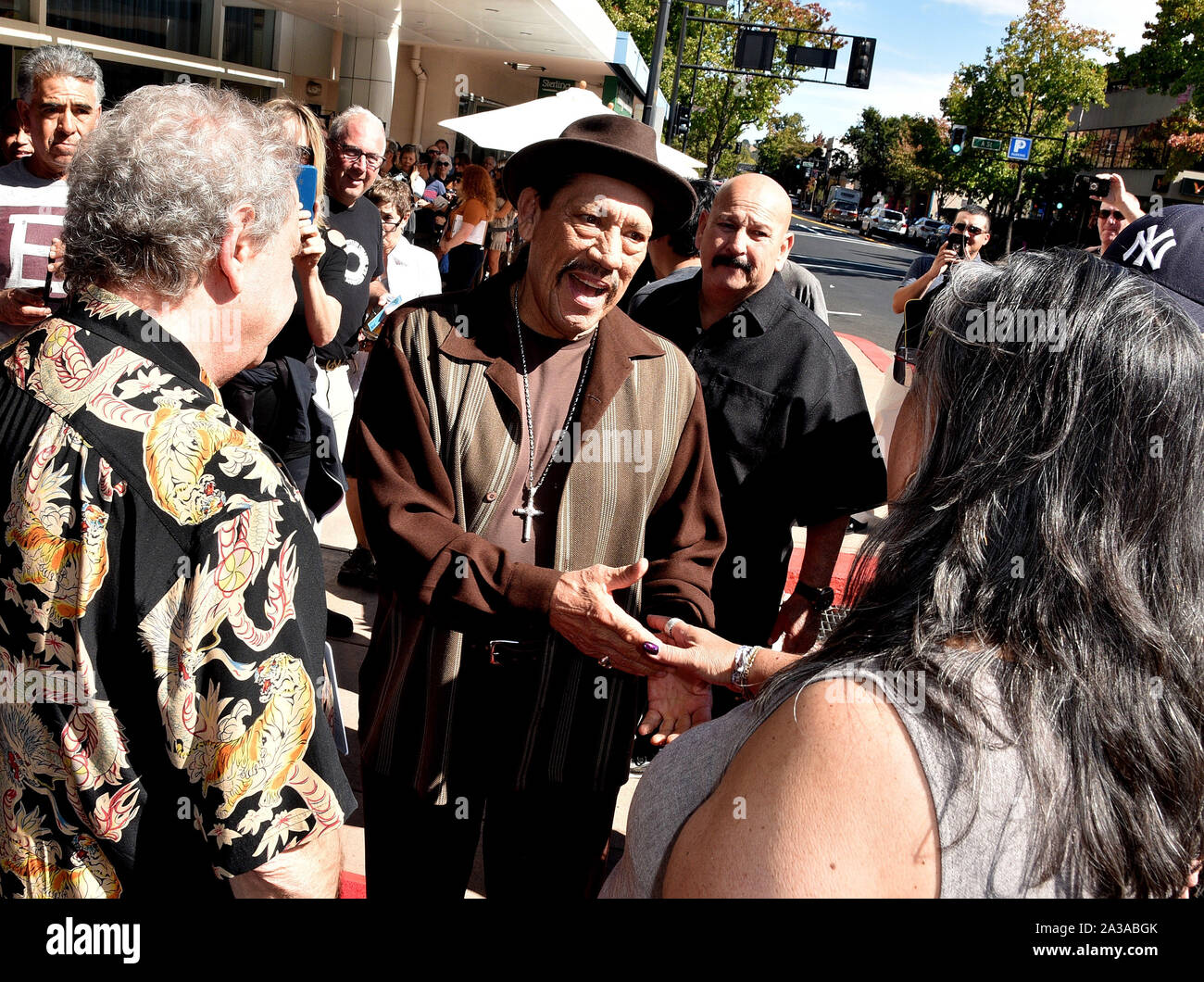 SAN RAFAEL, CALIFORNIA OCTOBER 06 Danny Trejo arrives at the US