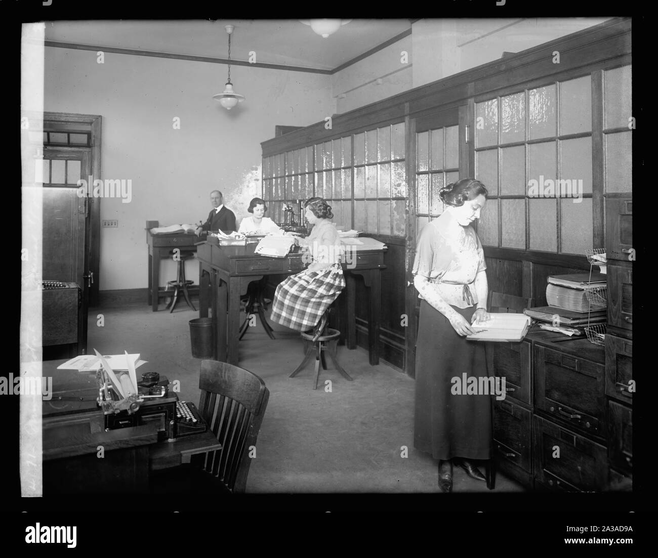 Semmes Motor Co.; general office Stock Photo Alamy