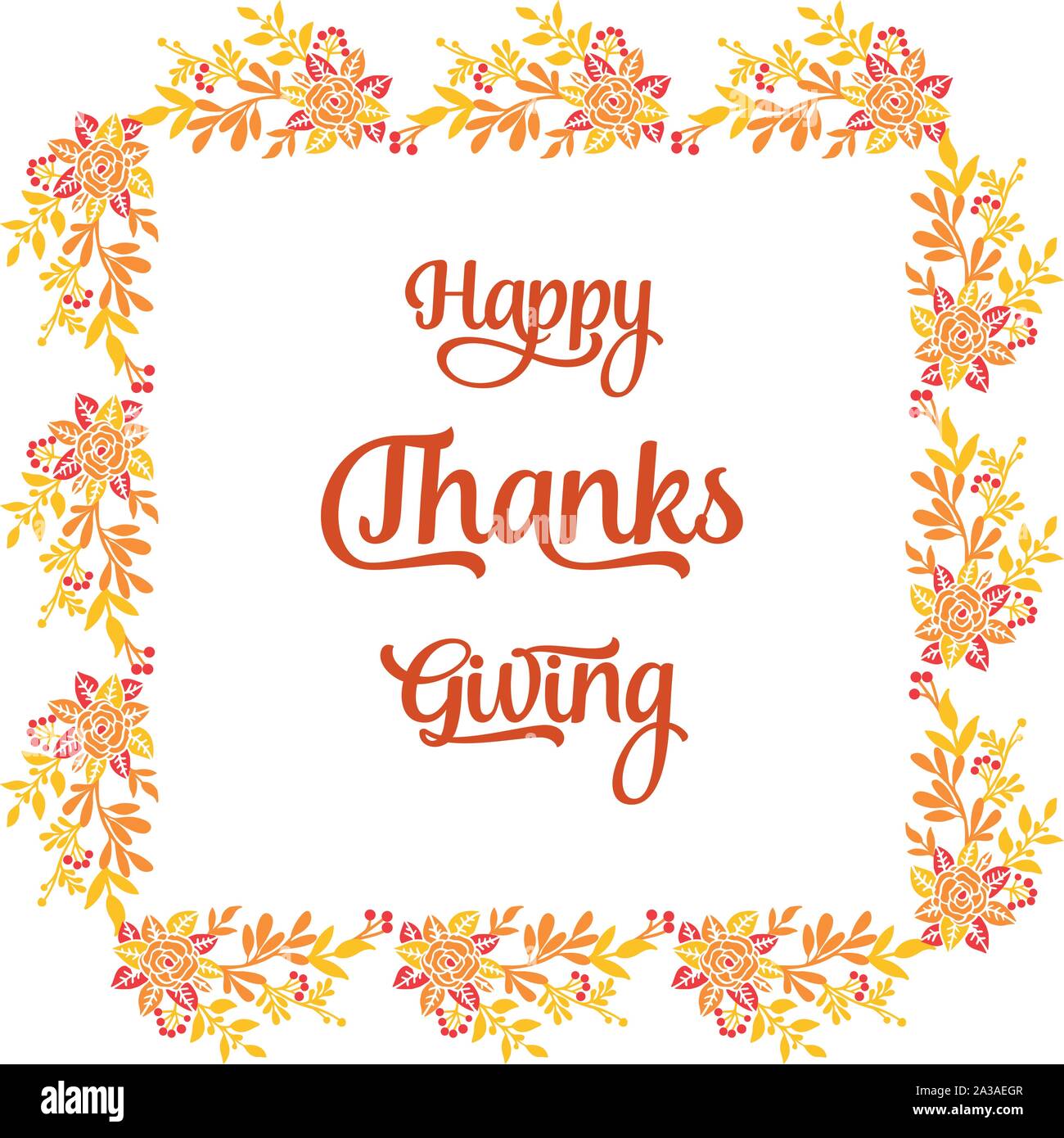 Texture of card thanksgiving, with vintage autumn leaf floral frames ...