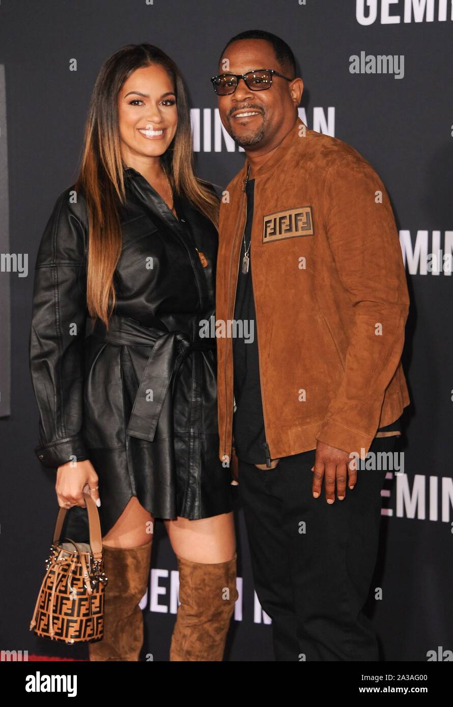 Los Angeles, CA. 6th Oct, 2019. Roberta Moradfar, Martin Lawrence at