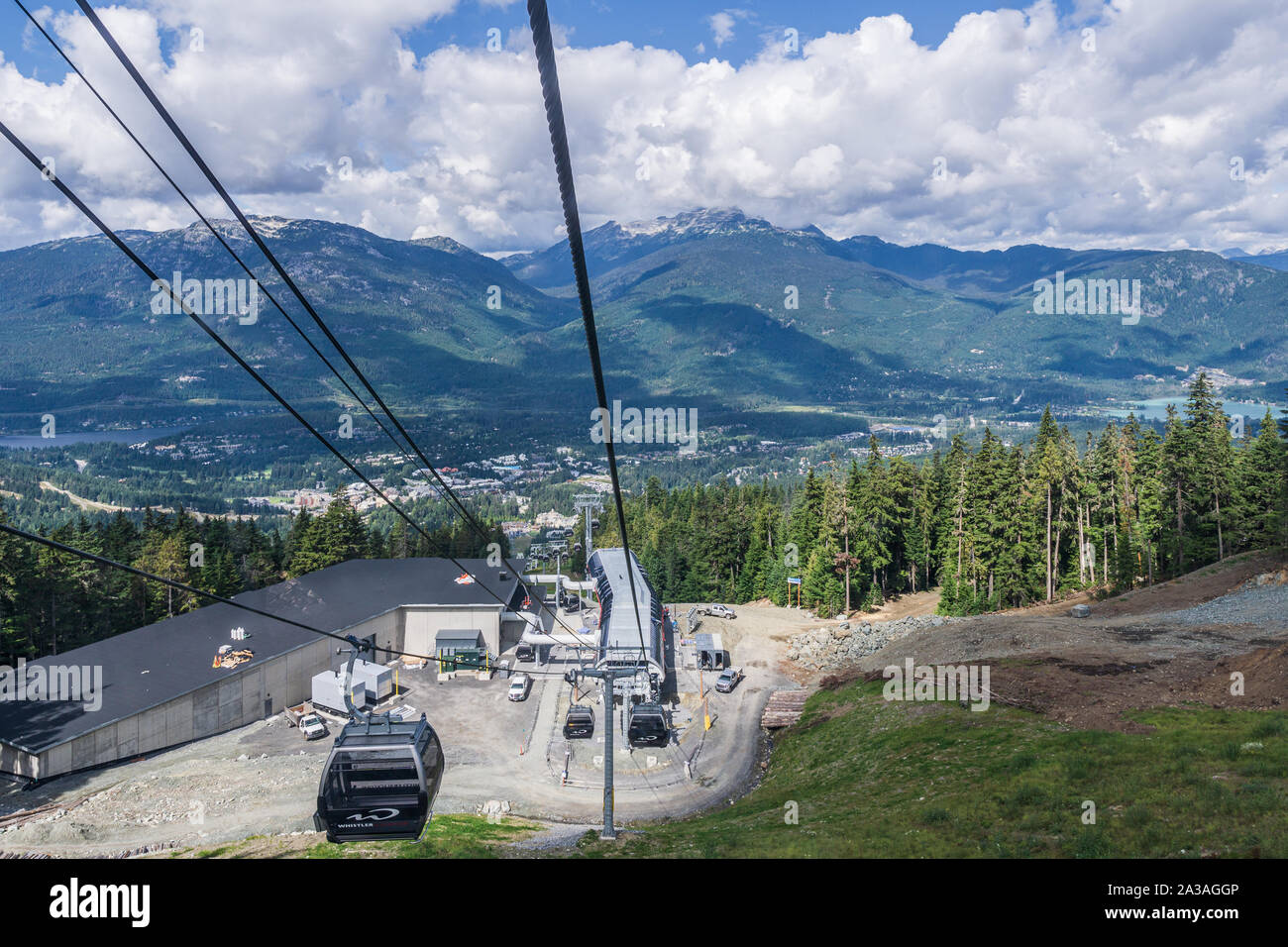 Gondola lift summer hi-res stock photography and images - Alamy