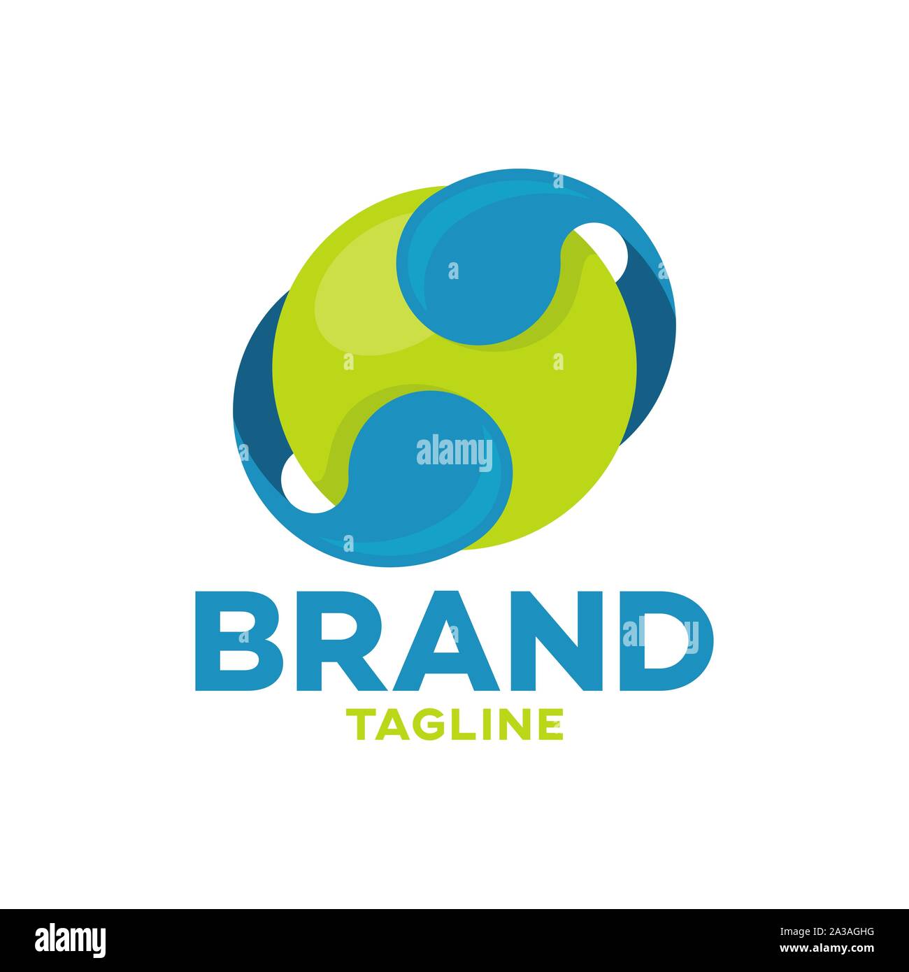 Modern planet music logo Stock Vector