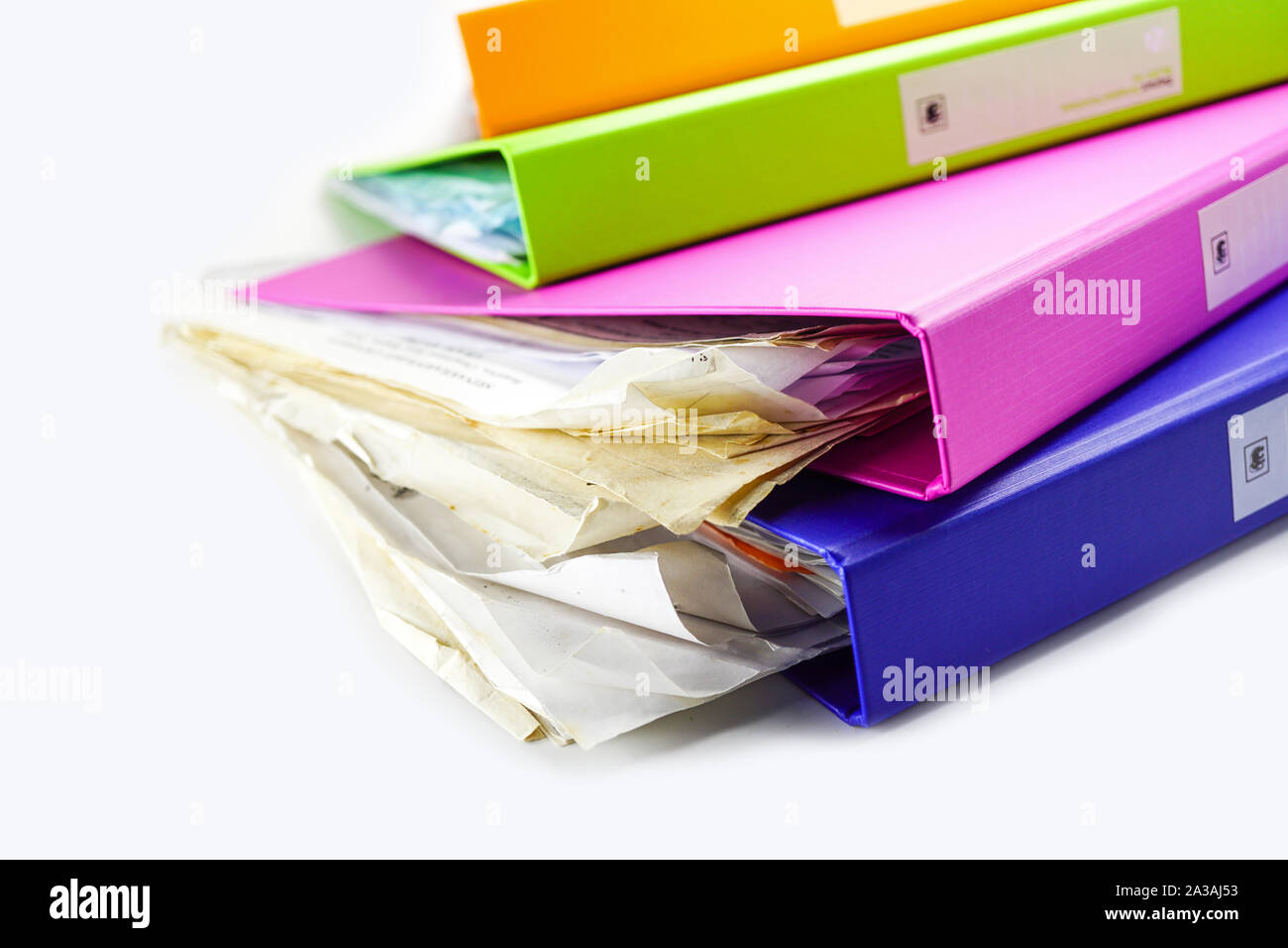 Binders library hi-res stock photography and images - Alamy
