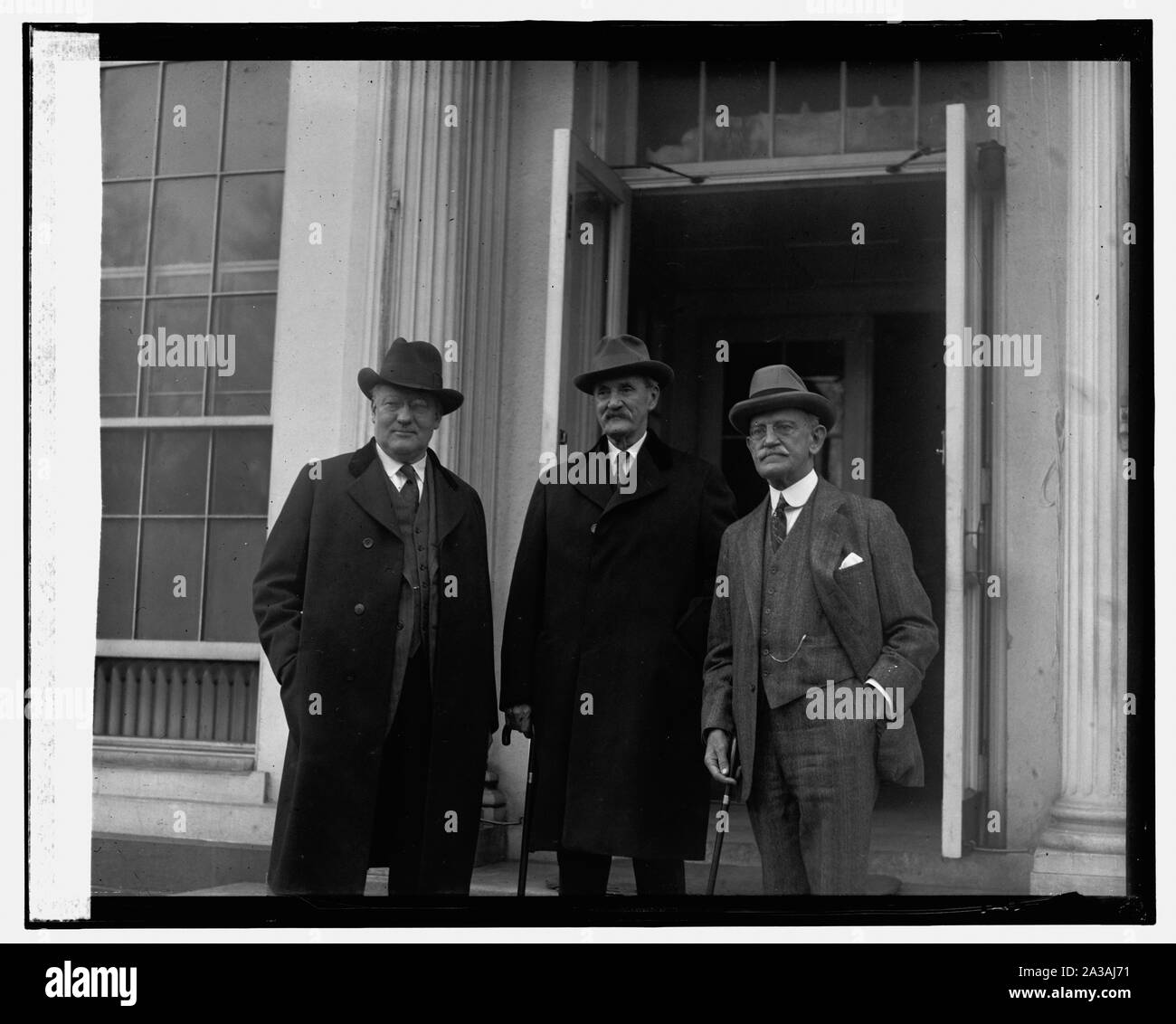 Senators J.E. Watson, A.B. Cummins & R.P. Ernst, 12/1/25 Stock Photo