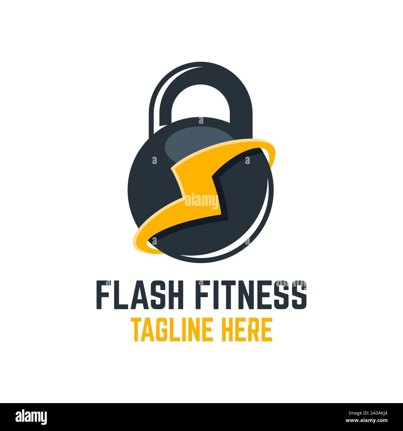 The flash logo Stock Vector Images - Alamy