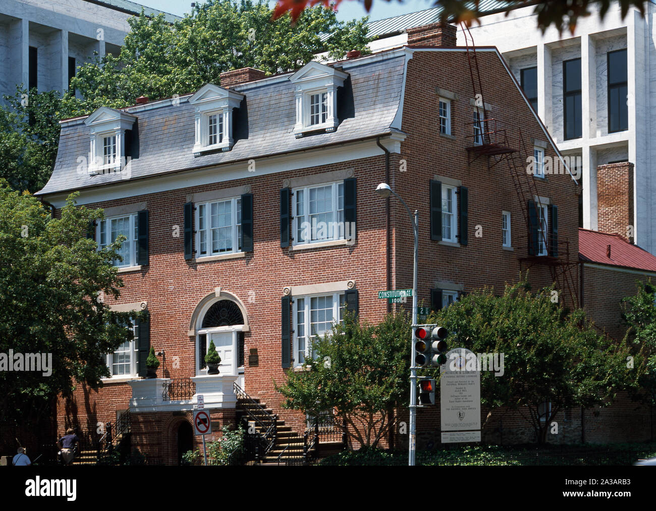 Sewall-Belmont House, a women's-history museum on Capitol Hill, Washington, D.C Stock Photo