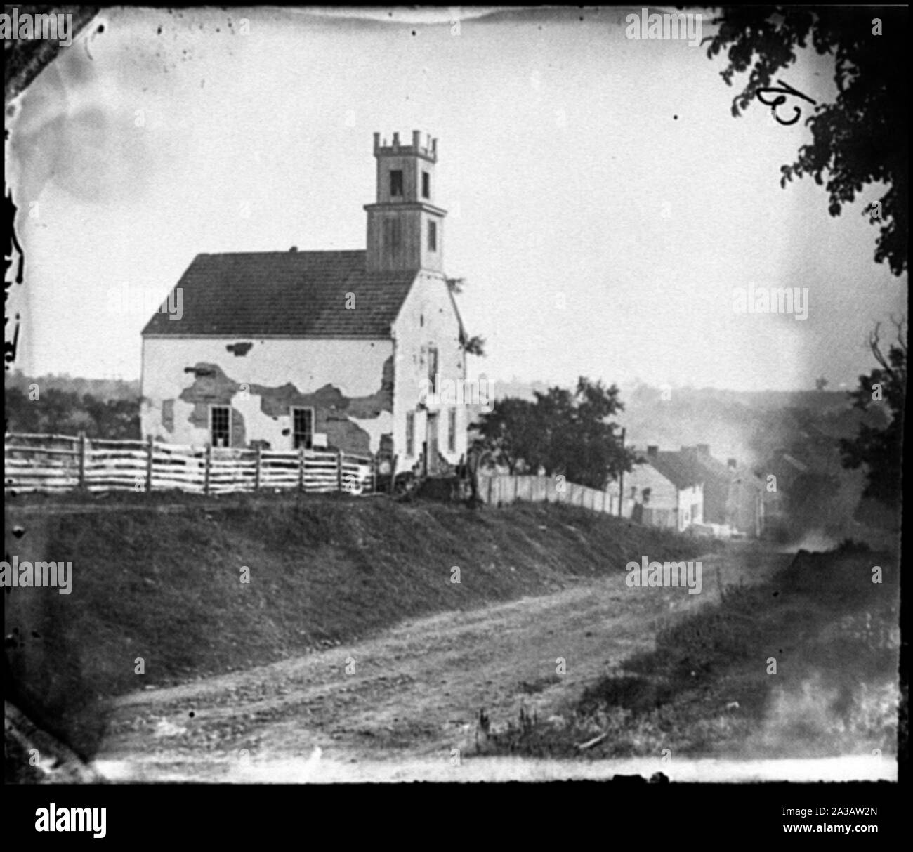 Sharpsburg, Md. Lutheran church Stock Photo Alamy