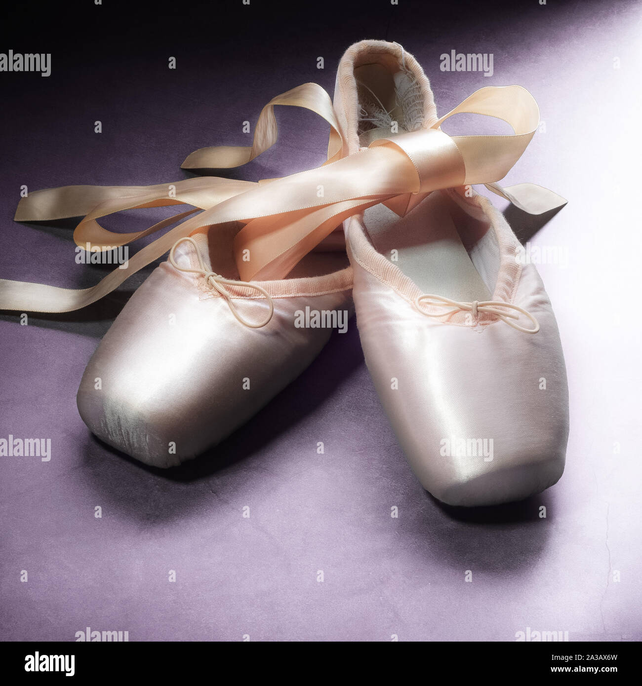 Pointe shoes ballet dance shoes with a 
