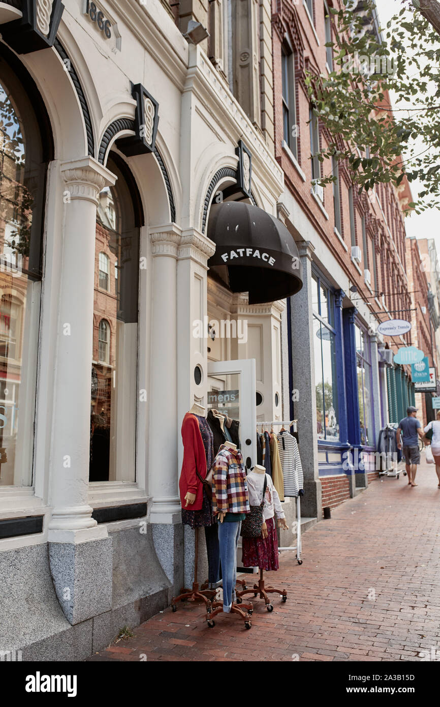 Portland, Maine September 26th, 2019 Commercial stores and