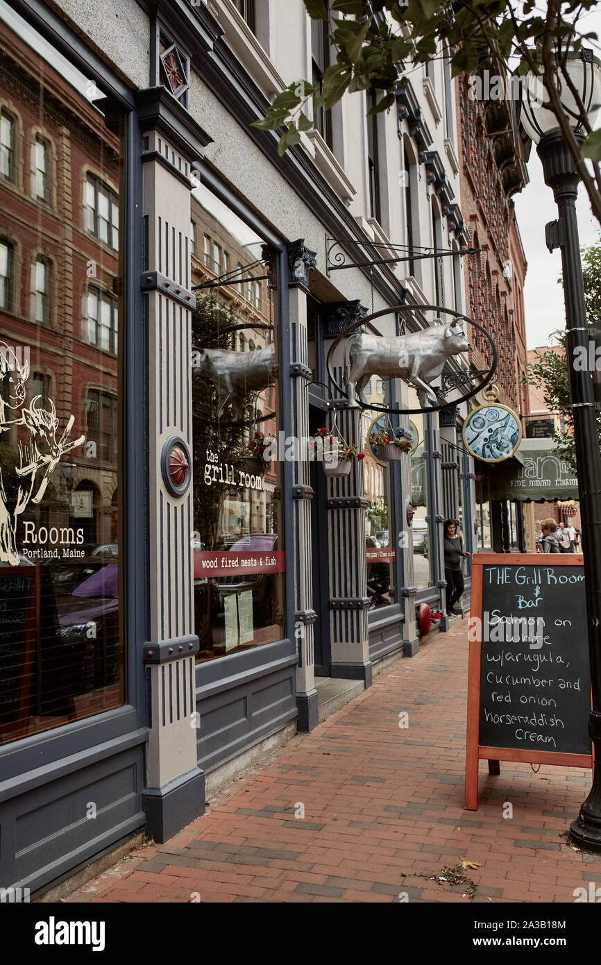 Portland, Maine September 26th, 2019 Commercial stores and