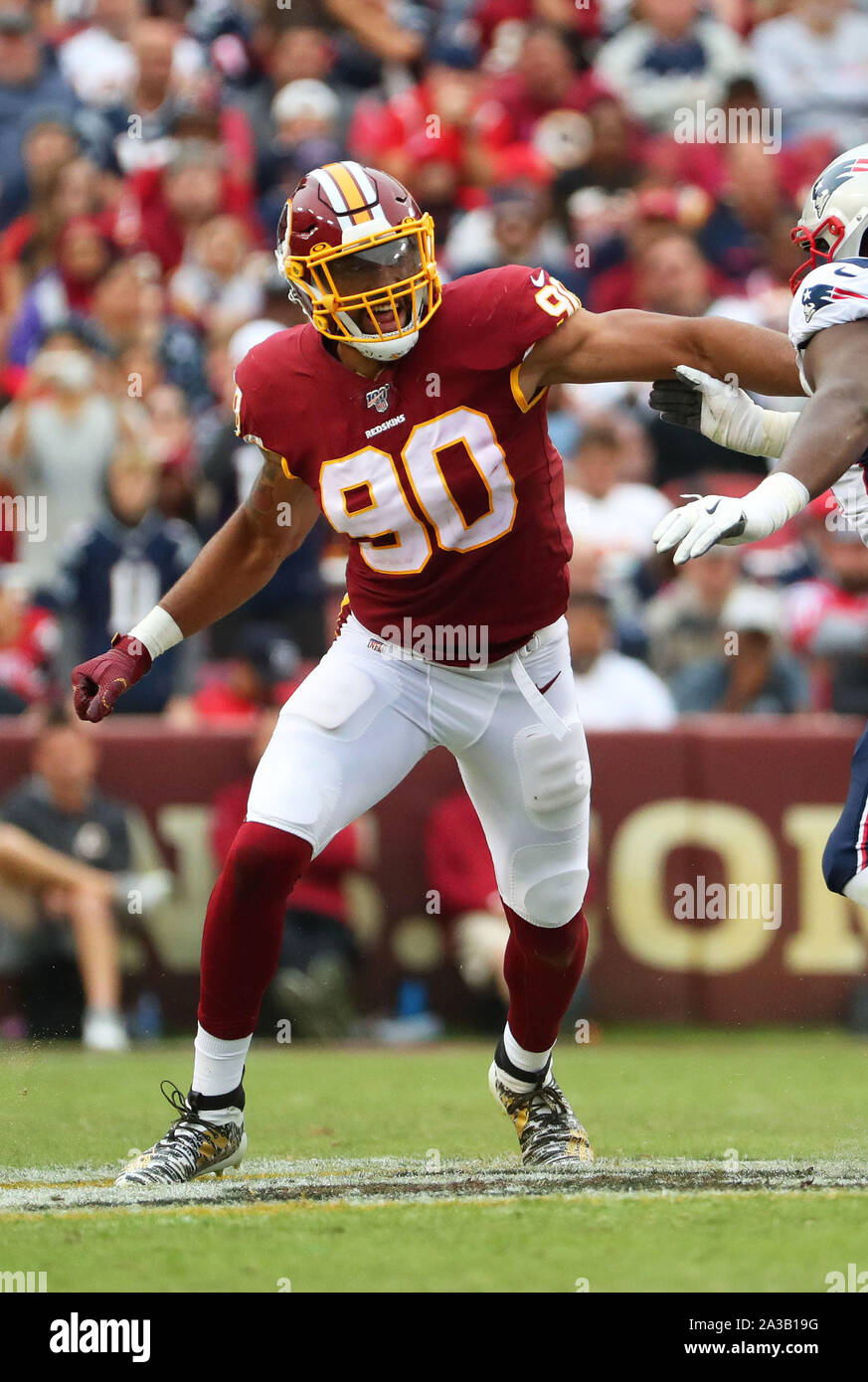 December 1, 2019: Washington Redskins linebacker Montez Sweat (90