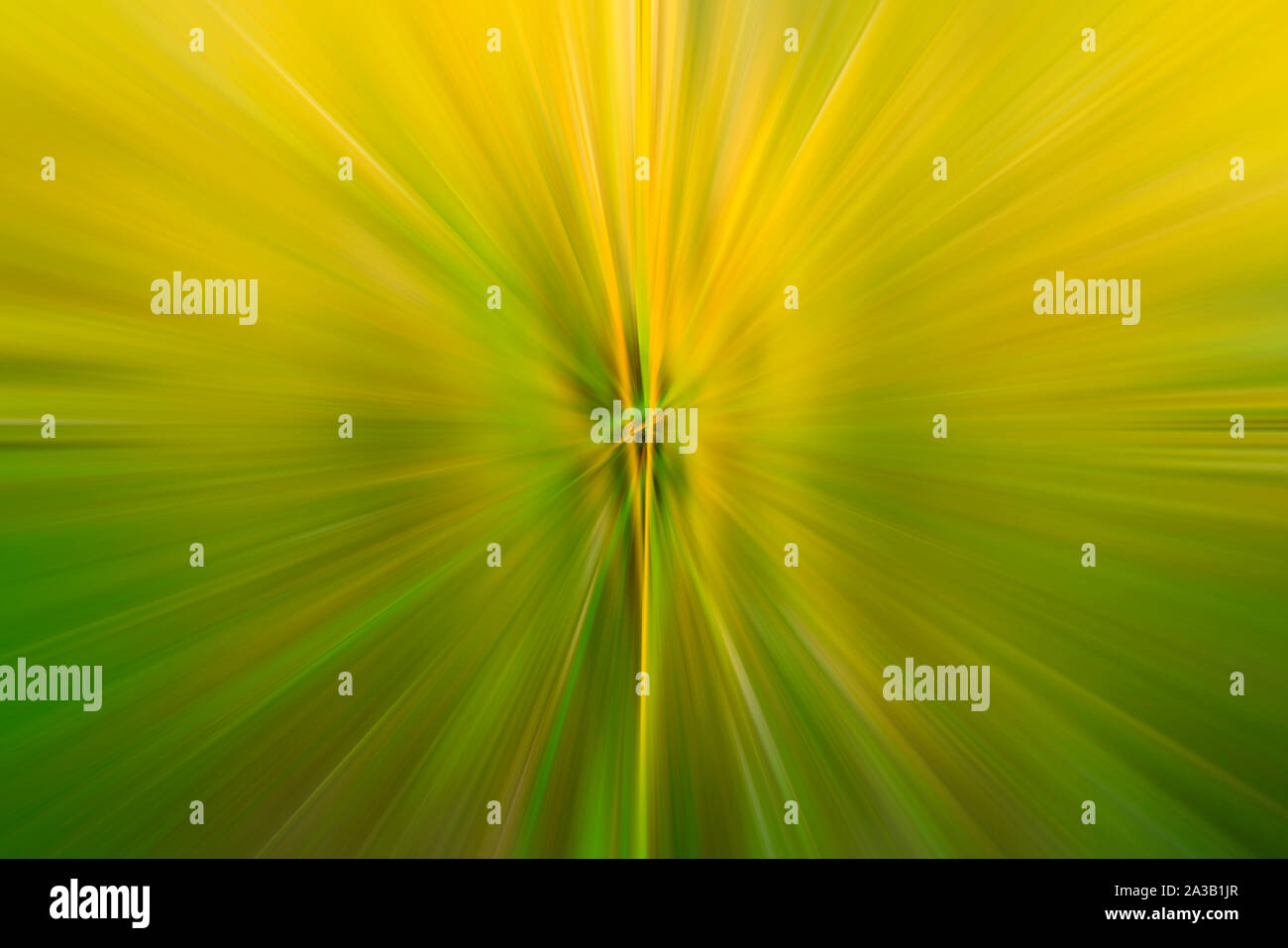 Dynamic green lines of light. Light from central point Stock Photo - Alamy