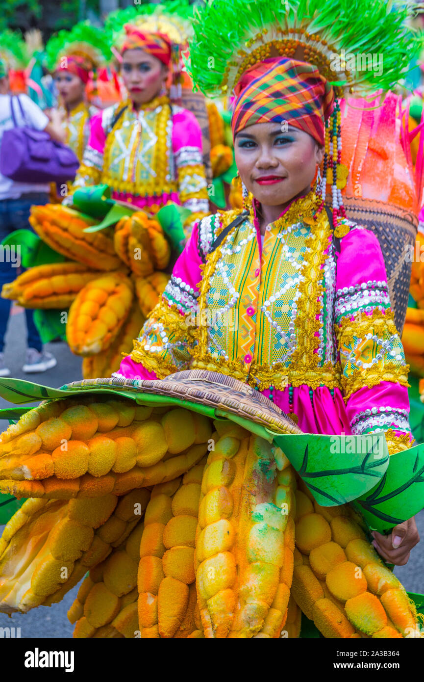 Participants in the Aliwan fiesta in Manila Philippines Stock Photo - Alamy